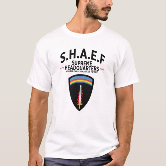 SHAEFトリビュート Tシャツ (正面)