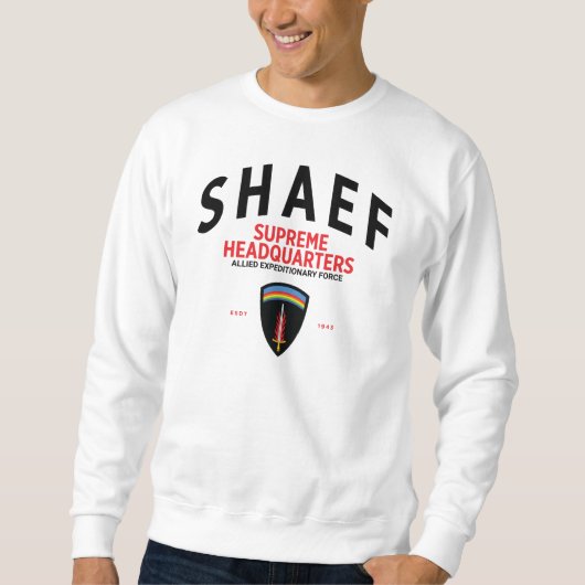 SHAEF最高司令部トリビュート スウェットシャツ (正面)
