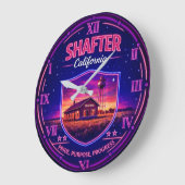 Shafter California Heritage ラージ壁時計 (傾斜)