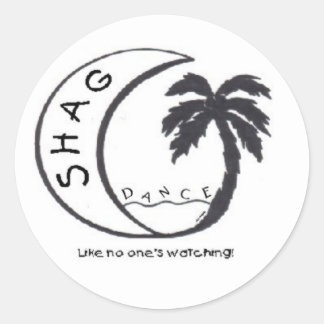 SHAGスタンプ ラウンドシール