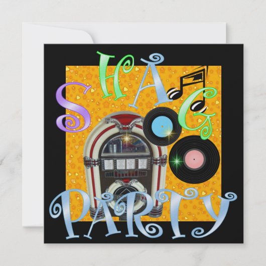 Shag - SRF 招待状 (正面)