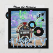 Shag - SRF 招待状 (正面/裏面)