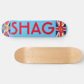 SHAG UK公認 スケートボード (横)