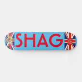 SHAG UK公認 スケートボード (横)