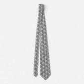 Shagbark Hickory Tree Necktie - Original ネクタイ (裏面)