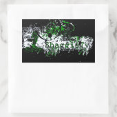 ShaggieTvステッカー 長方形シール (バッグ)