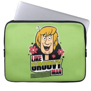 Shaggy "Like Groovy Man"のグラフィック ラップトップスリーブ