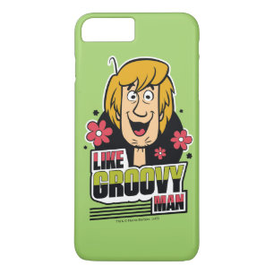 Shaggy "Like Groovy Man"のグラフィック iPhone 8 Plus/7 Plusケース