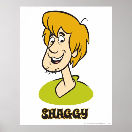 Shaggy Nameグラフィック ポスター (正面)
