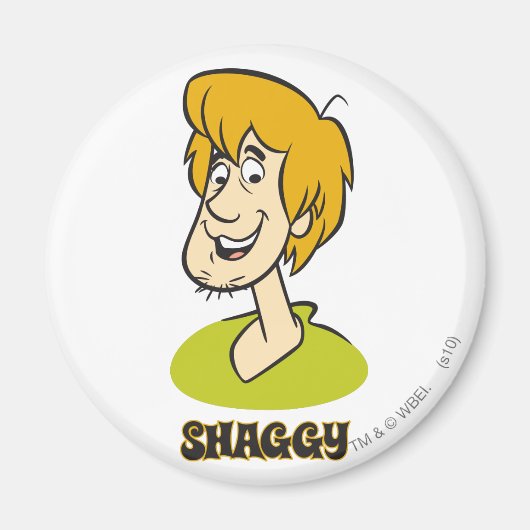 Shaggy Nameグラフィック マグネット (正面)