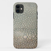 Shagreenベージュ色 Case-Mate iPhoneケース (裏面)