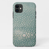 Shagreen Seafoamの緑 Case-Mate iPhoneケース (裏面)