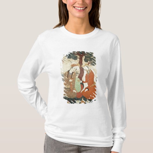 Shahアッバースの時代からの場面galante I Tシャツ (正面)