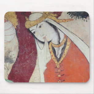Shahアッバースの裁判所からの女性I 1585-1627年 マウスパッド