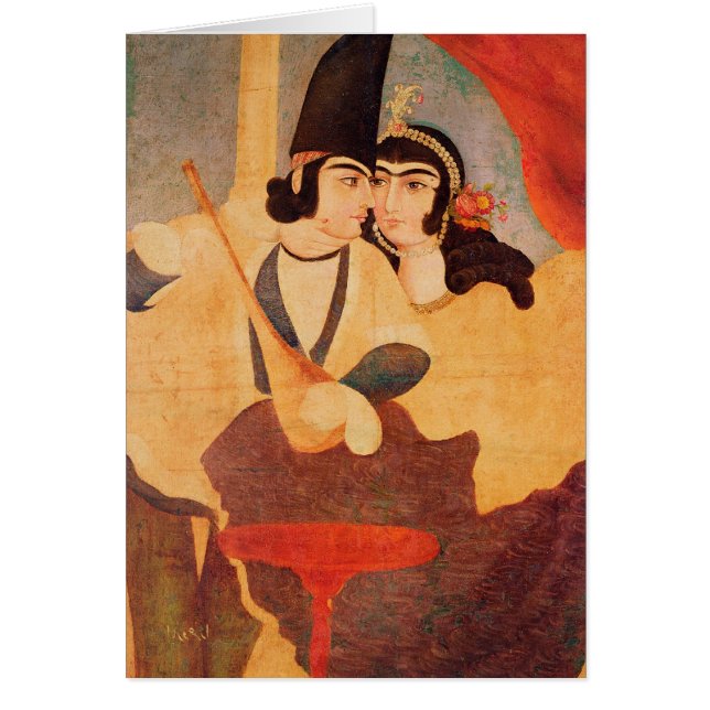 Shahアッバースの裁判所からの宮廷人 (正面)