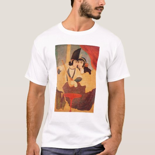 Shahアッバースの裁判所からの宮廷人 Tシャツ (正面)