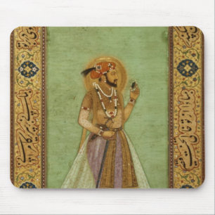 Shah Jahan 1631年、Mughalのポートレート マウスパッド