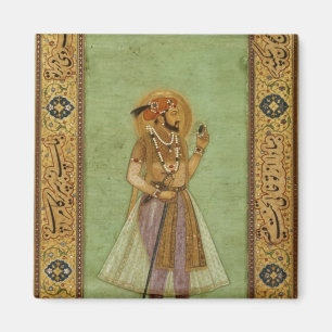 Shah Jahan 1631年、Mughalのポートレート マグネット