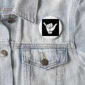 Shakaの印の黒 缶バッジ (インサイチュ)