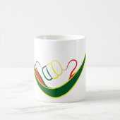 Shaka_hammockのマグ コーヒーマグカップ (中央)