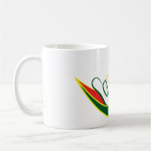 Shaka_hammockのマグ コーヒーマグカップ (左)