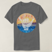 Shaka Sunset 1 Tシャツ (デザイン正面)