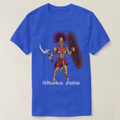 Shaka Zulu African Warrior Leader African King Jun Tシャツ (デザイン正面)