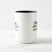 Shake it off. Move forward. Don't look back. マグカップ (中央)