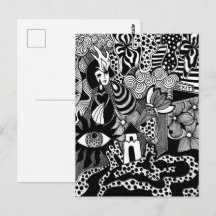 Shake It Out – Black and White Hand-Drawn Art