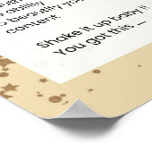 Shake It Up – 詩の詩やる気を起こさせるを高揚 ポスター (角)