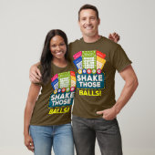 Shake Those Balls  Funny Bingo Player Tee Bingo Tシャツ (ユニセックス)