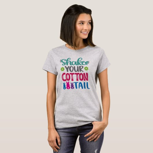 Shake Your Cotton Tail Tシャツ (正面フル)