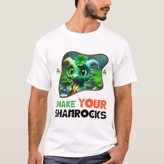 Shake Your Shamrocks - Leprechaun's Hide and Seek Tシャツ (正面)