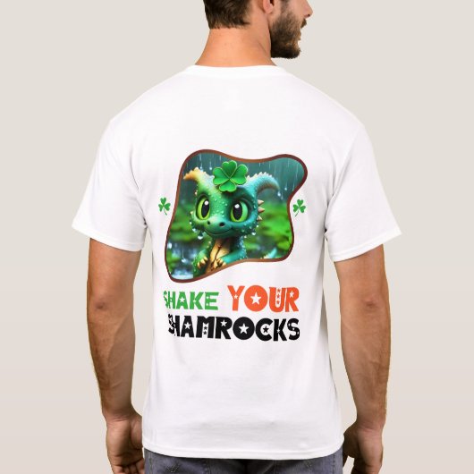 Shake Your Shamrocks - Leprechaun's Hide and Seek Tシャツ (裏面)