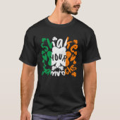 Shake Your Shamrocks St Patricks Day Irish Flag Tシャツ (正面)