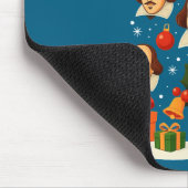 Shakespeare English Literature Christmas Tree Xmas マウスパッド (コーナー)