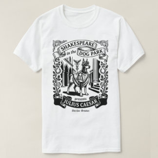 Shakespeare in the Dog Park - Brutus - Doberman Tシャツ