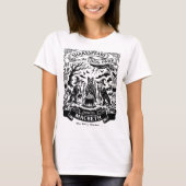 Shakespeare in the Dog Park Macbeth Three Witches Tシャツ (正面)