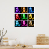 Shakespeare Pop Art ポスター (キッチン)