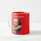 Shakespeare quote coffee Mug ツートーンマグカップ (正面左)
