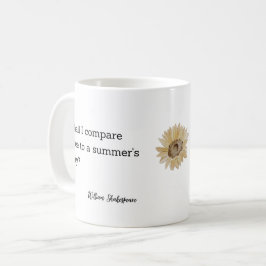 Shakespeare Summer Quote Decor For Home コーヒーマグカップ