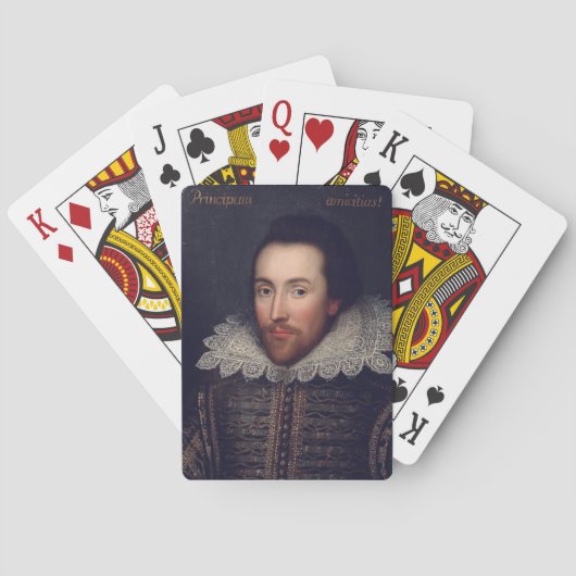 Shakespeare Wadlow Portrait Playing Cards トランプ (裏面)