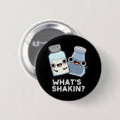 Shakin SaltとPepper Shaker Pun Dark BGとは 缶バッジ (正面&裏面)