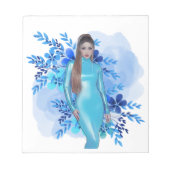 Shakira Blue ノートパッド (正面)