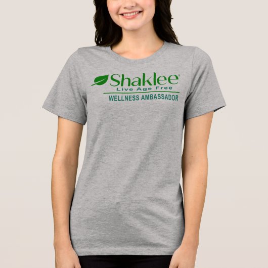 Shaklee Wellness Ambassador トライブレンドTシャツ (正面)