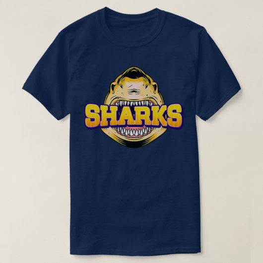 ShaksファンチームサポーターSports動物野生動物L Tシャツ (デザイン正面)