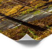 Shale Hollow in Autumn, Lewis Center, Ohio ポスター (角)