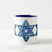 SHALOMのマグの白 ツートーンマグカップ (中央)