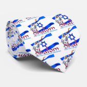 SHALOMはエルサレムの平和のために祈ります ネクタイ (ロール)