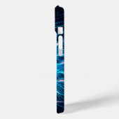 Shalomオン青いフラクタルケース – 一致iPhoneケース Case-Mate iPhoneケース (裏面 / 左)